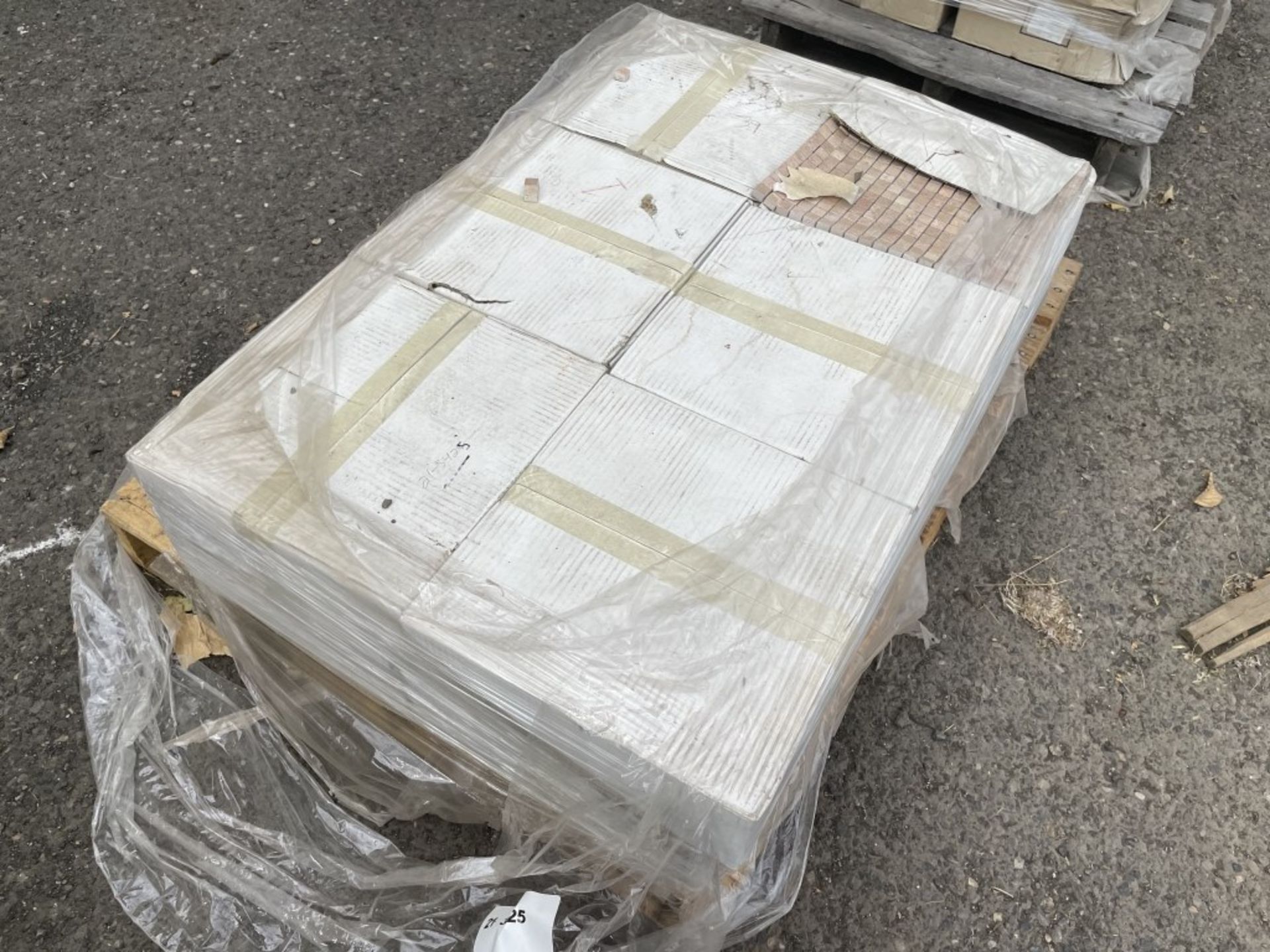 Travertine Mosaic Tiles, 12 Boxes