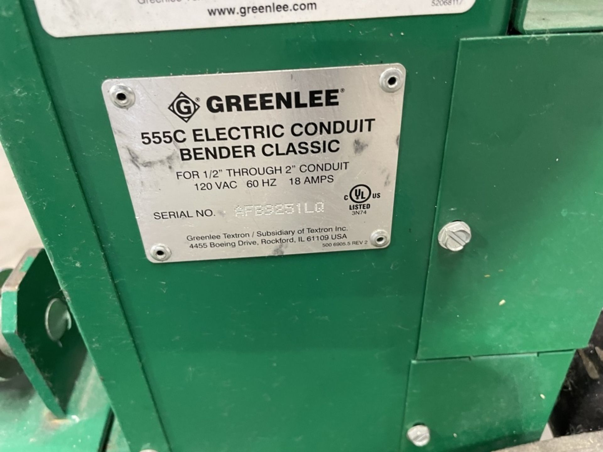 Greenlee 555 Conduit Bender - Image 6 of 6