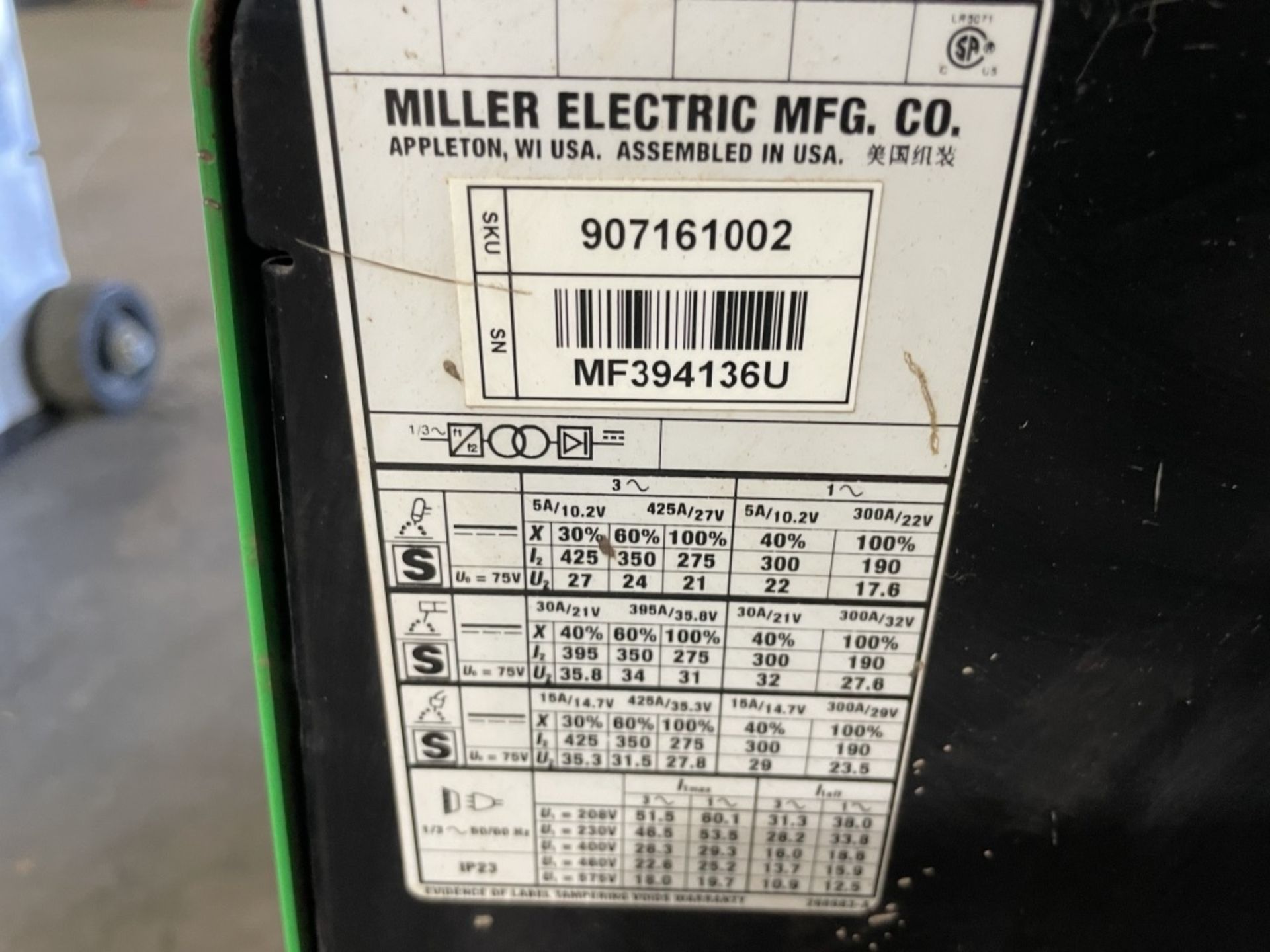 Miller 350XMT Welder - Image 4 of 4