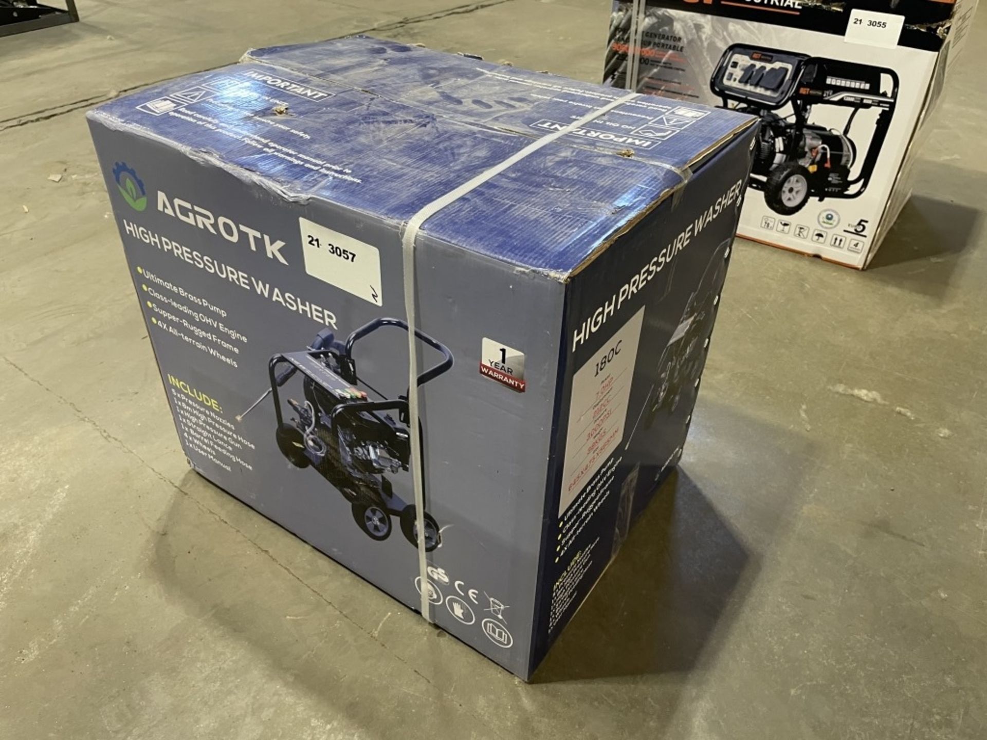 2021 AGROTK 180C High Pressure Washer