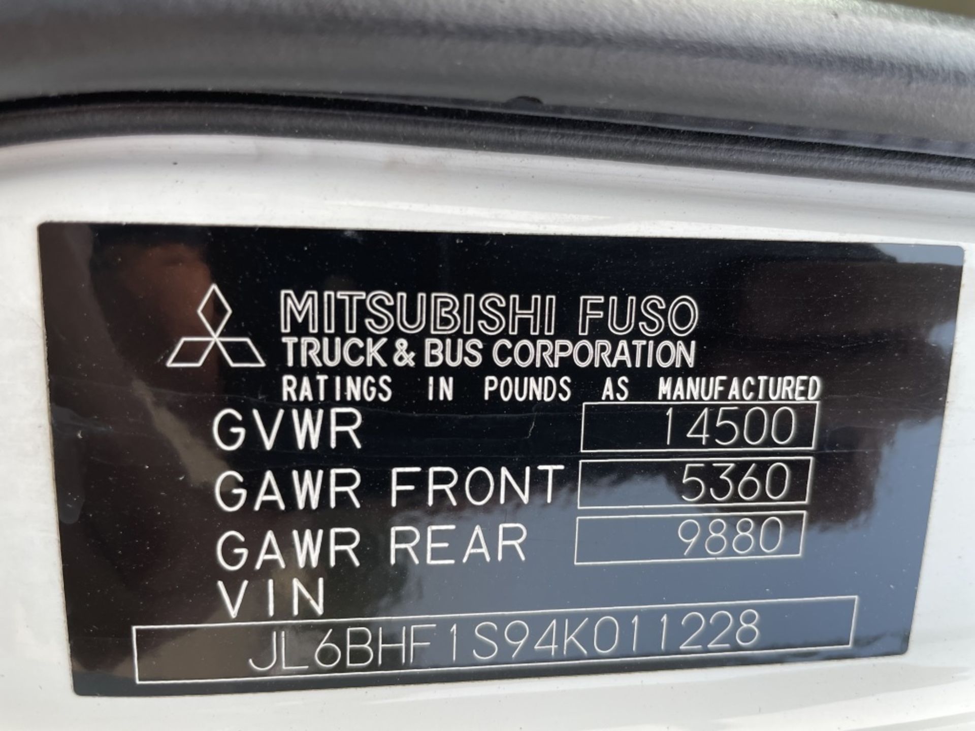 2004 Mitsubishi Fuso S/A Box Truck - Image 15 of 15