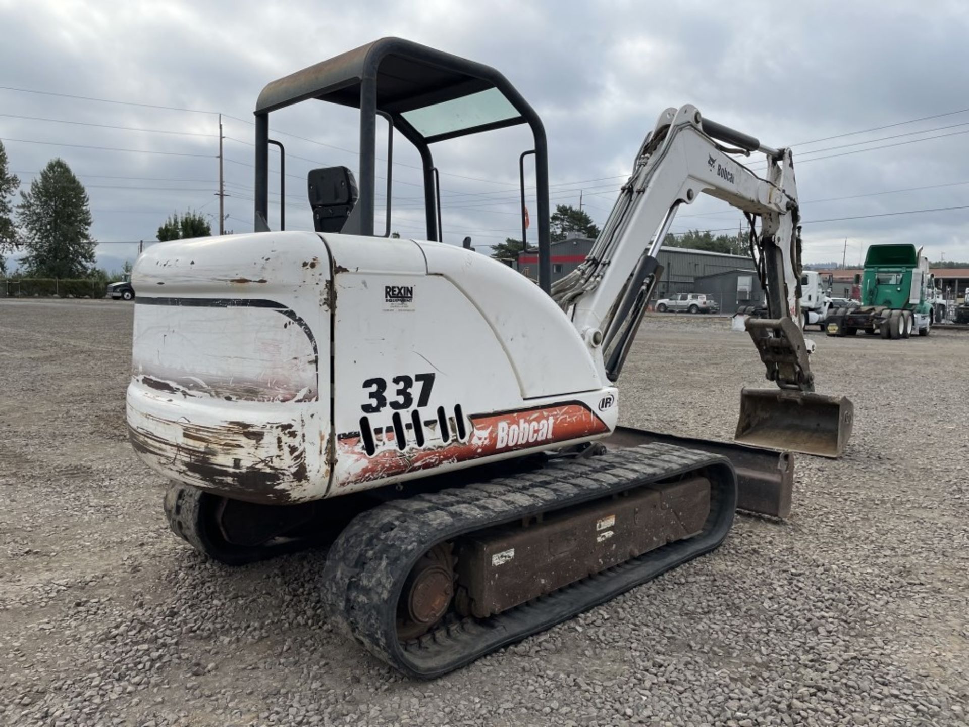 2003 Bobcat 337D Mini Hydraulic Excavator - Image 3 of 29