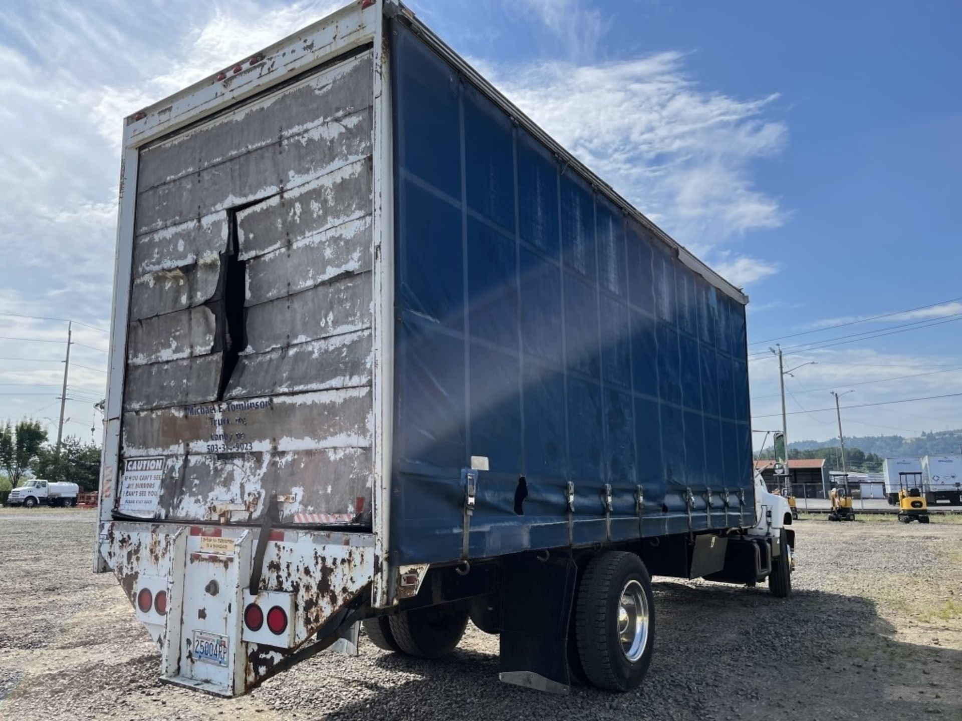 1997 GMC C6500 Curtain Side Box Truck - Image 3 of 18