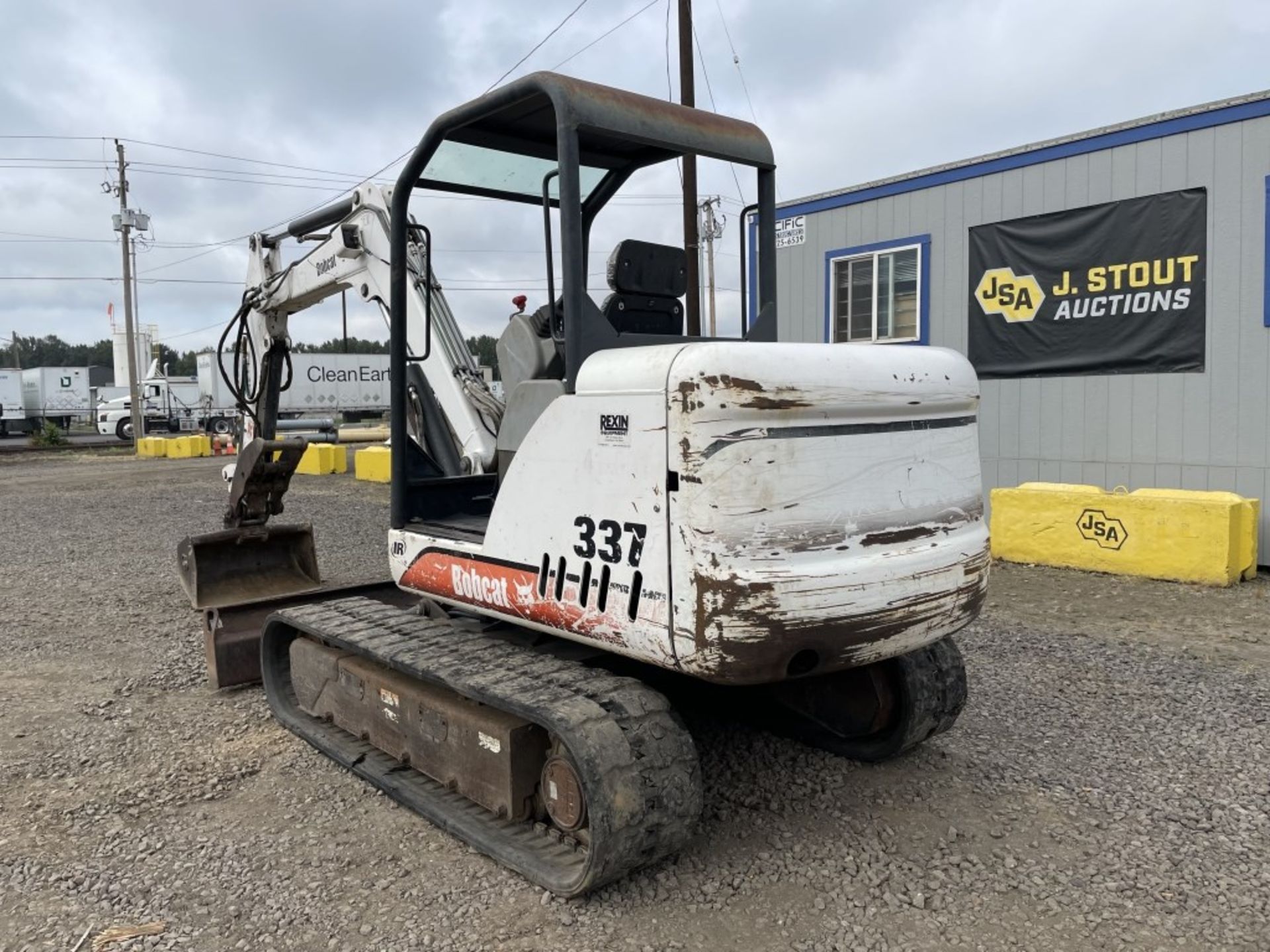 2003 Bobcat 337D Mini Hydraulic Excavator - Image 4 of 29