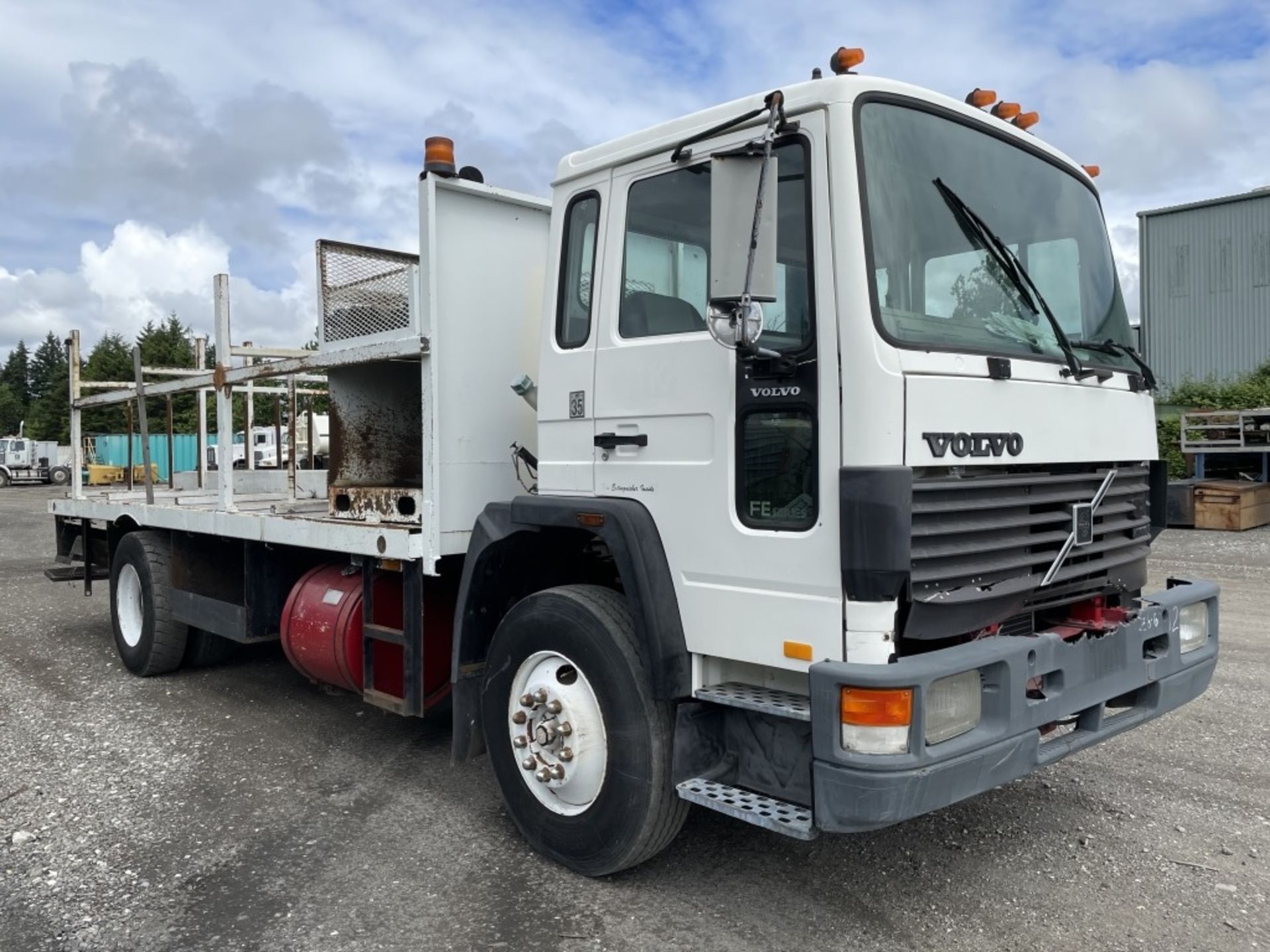 1993 Volvo FE S/A Flatbed Truck - Image 2 of 21