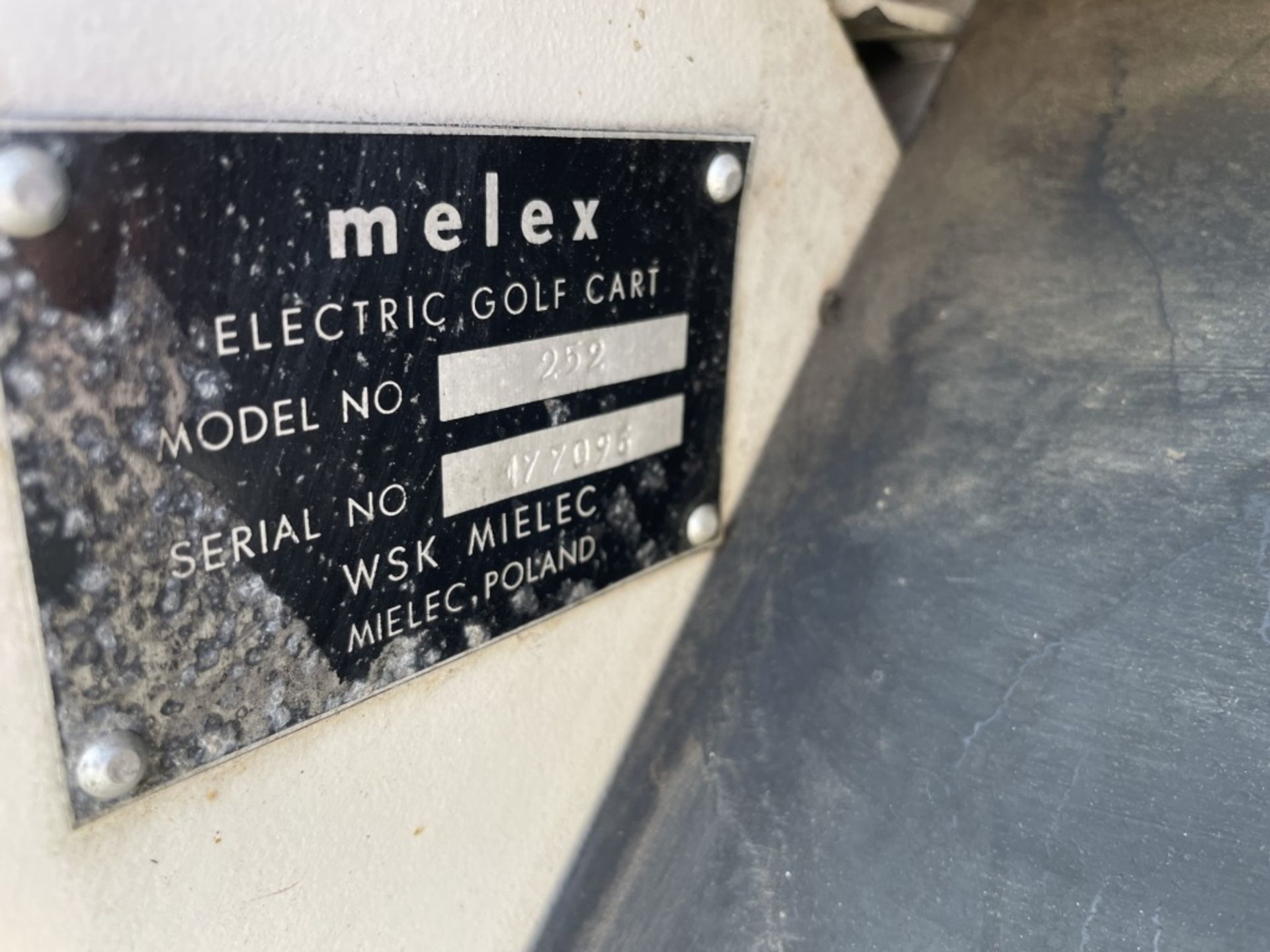 Melex 252 Golf Cart - Image 8 of 9