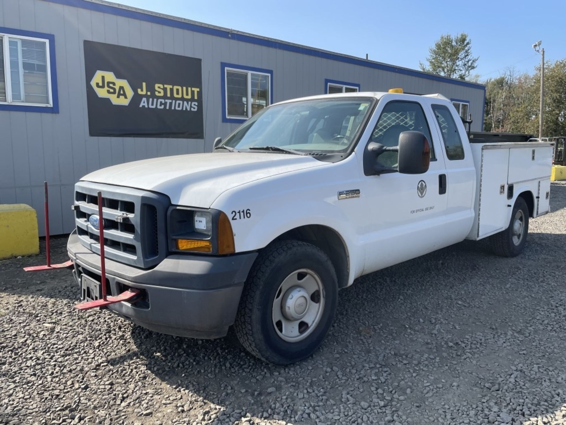 2006 Ford F250 XL SD Extra Cab Utility Truck