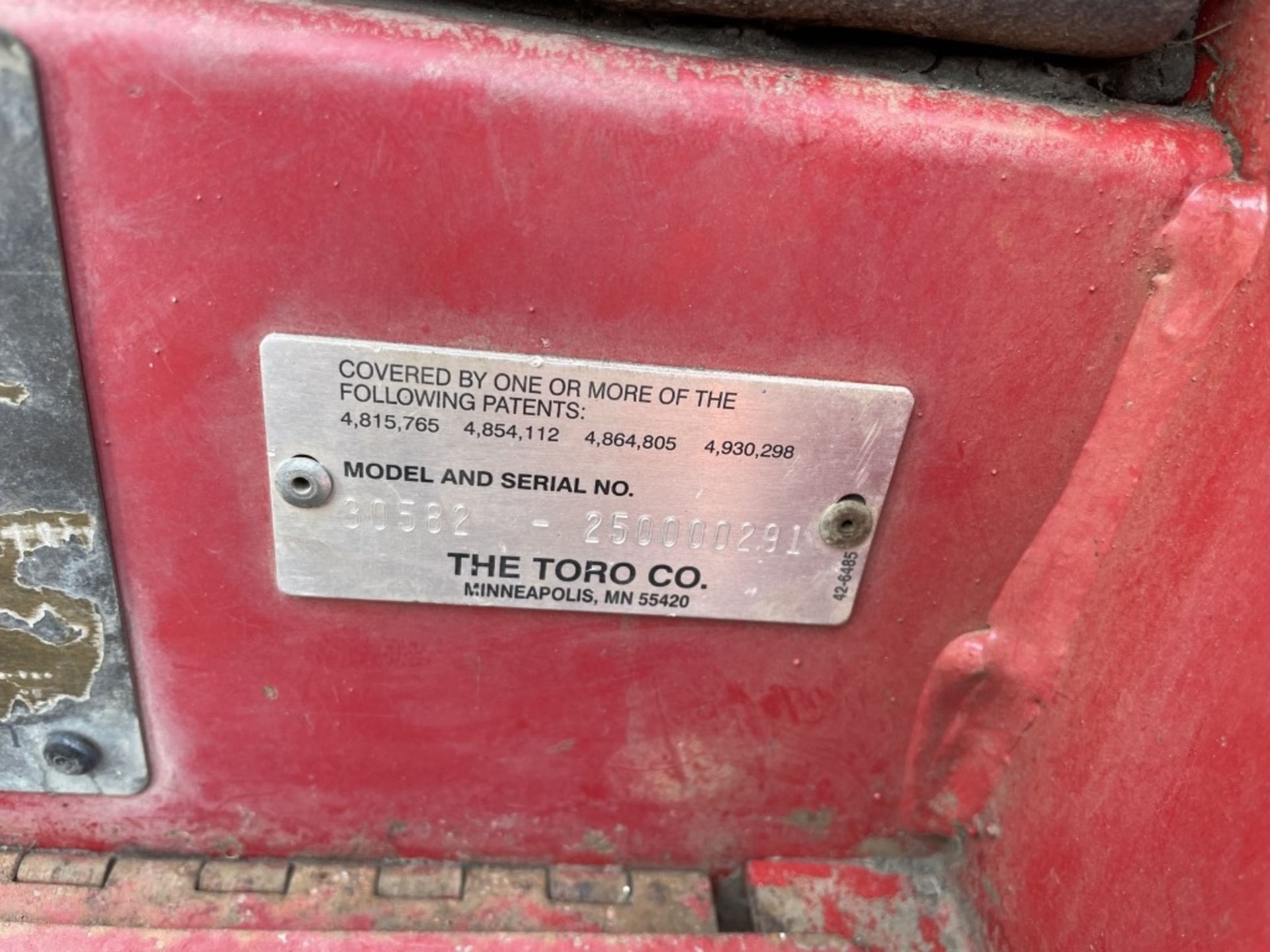 2005 Toro 580D Groundsmaster Mower - Image 22 of 22