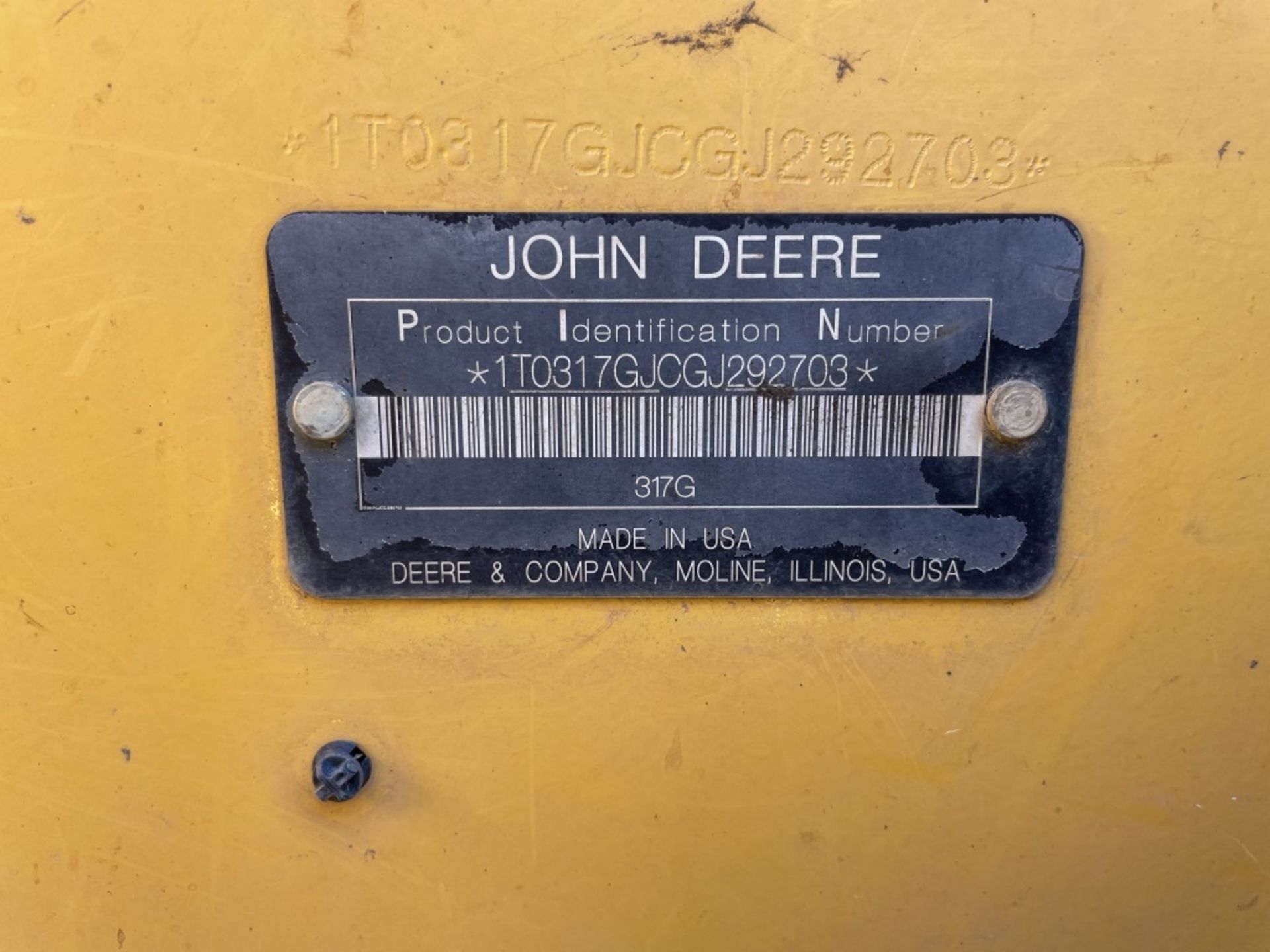 2016 John Deere 317G Compact Track Loader - Image 19 of 23