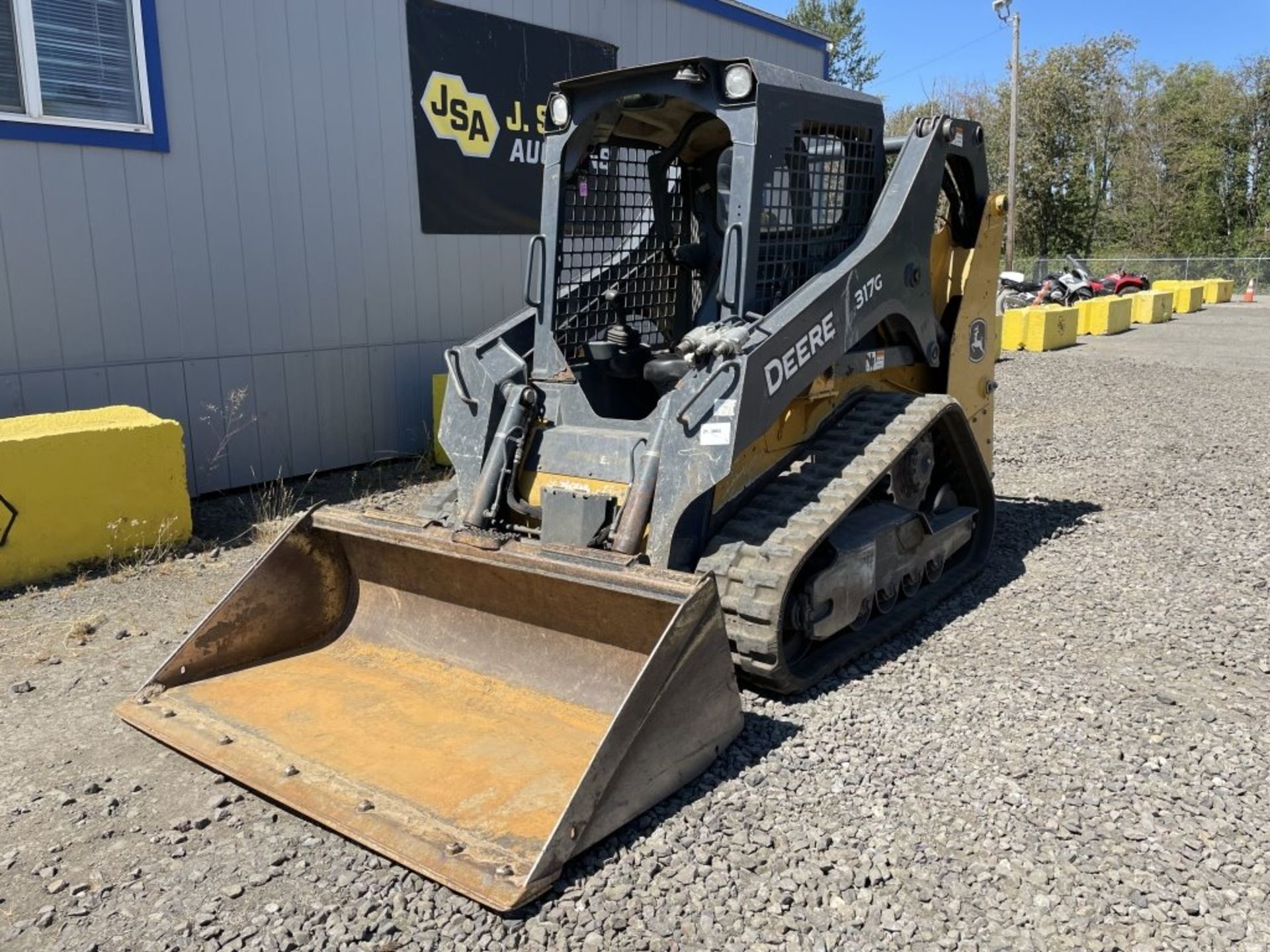 2016 John Deere 317G Compact Track Loader