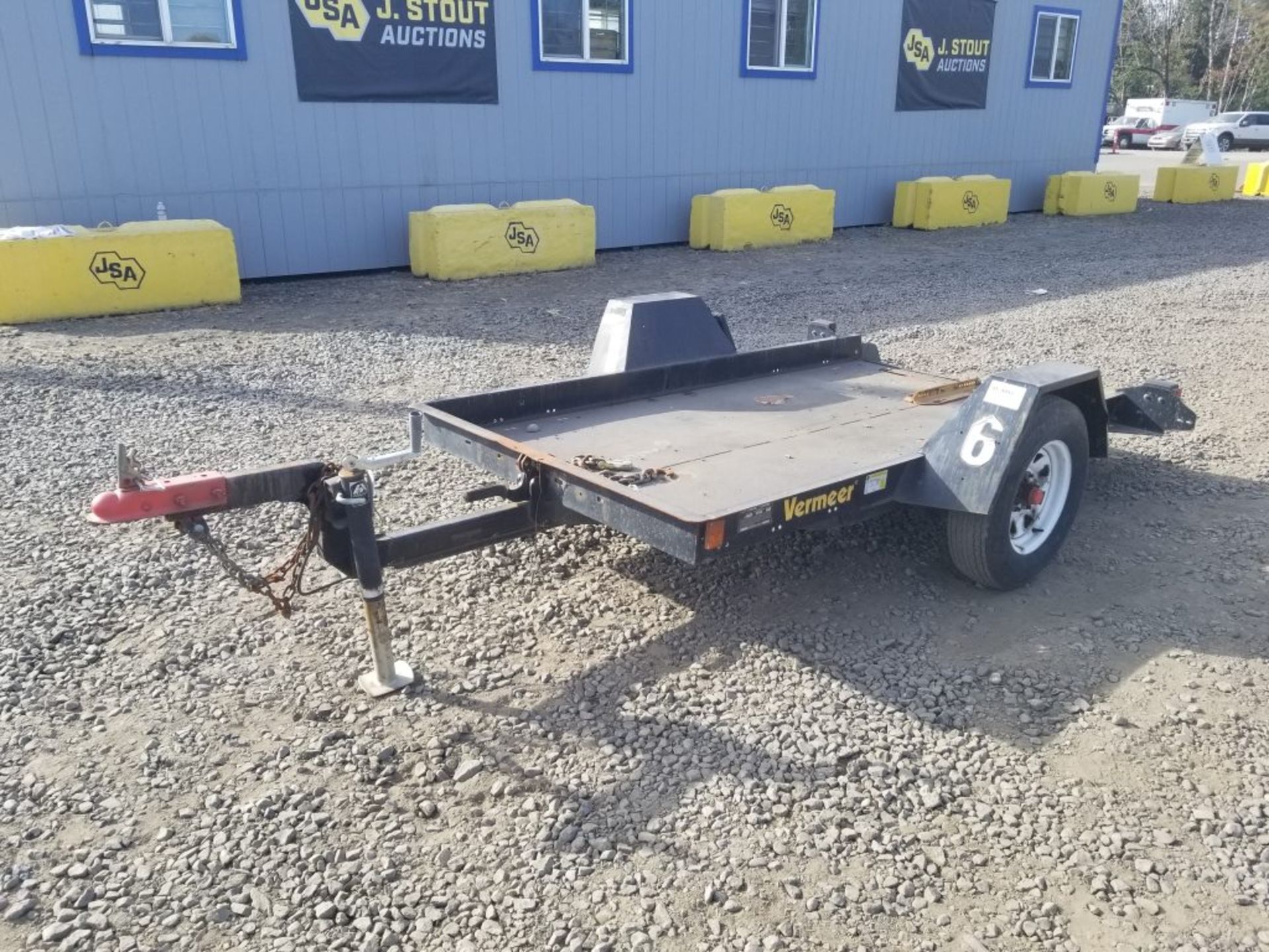 2013 Vermeer TLR30HD S/A Equipment Trailer