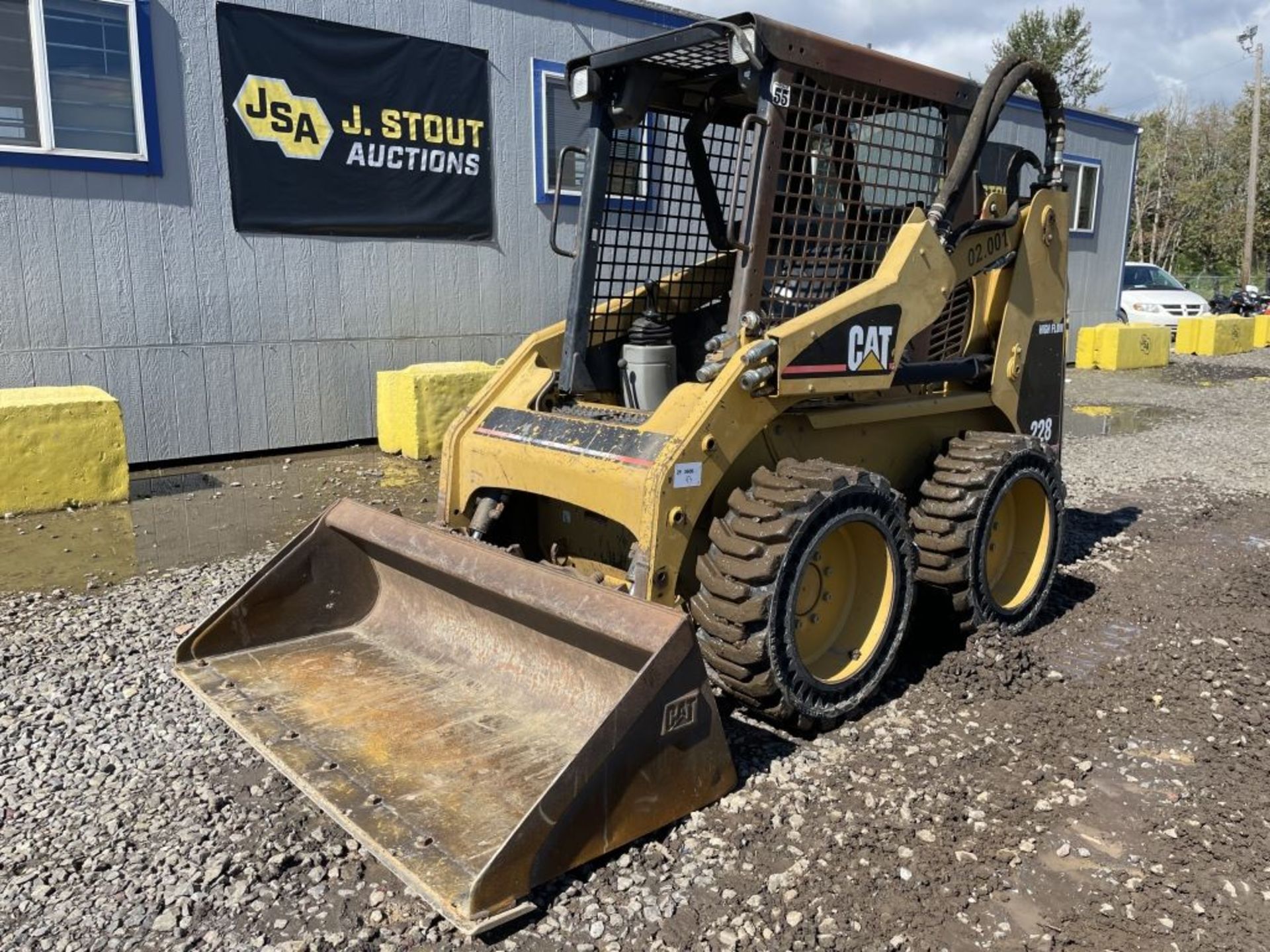 2000 Caterpillar 228 Skidsteer Loader