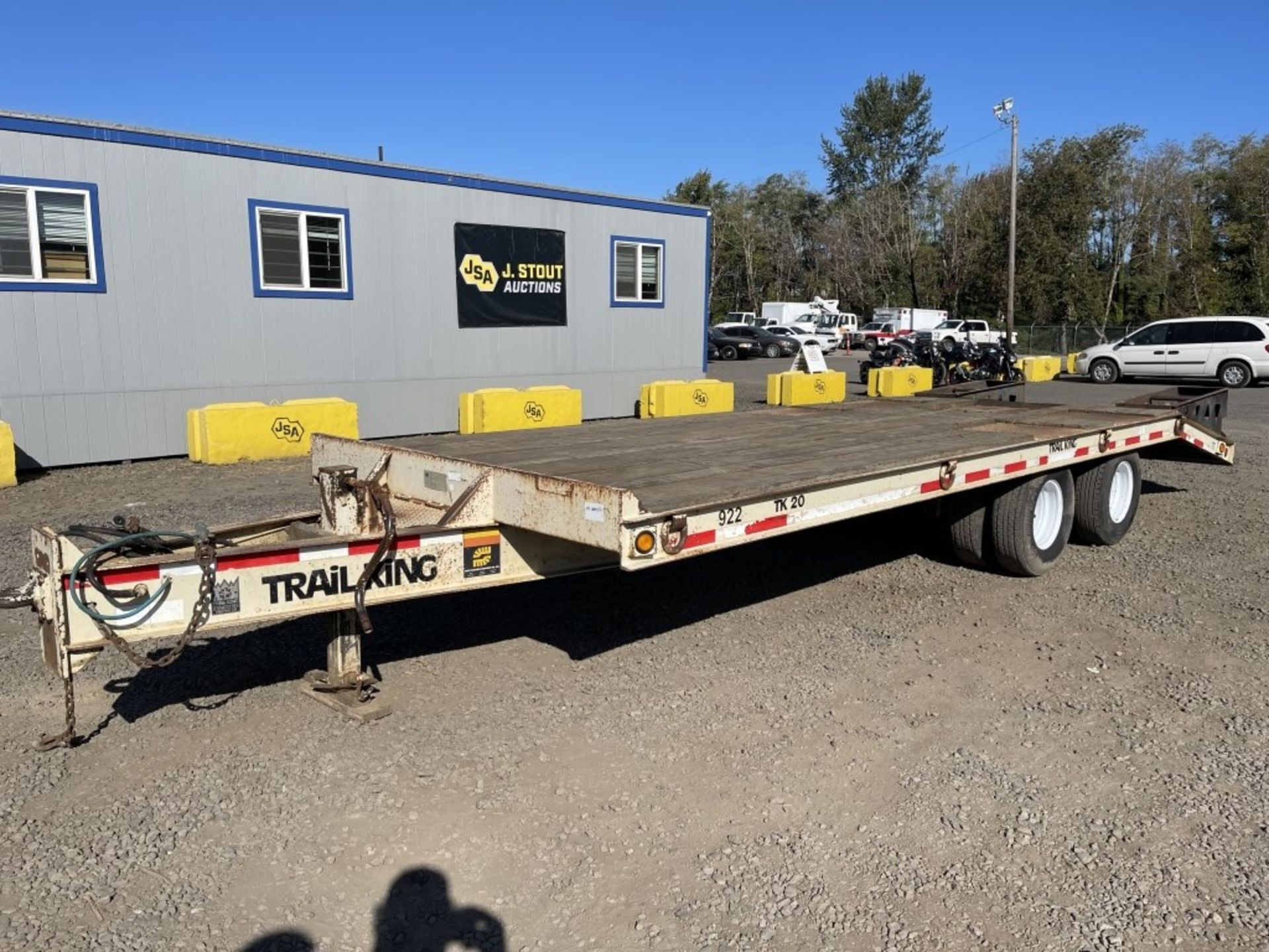 2000 Trail King TK20 T/A Equipment Trailer