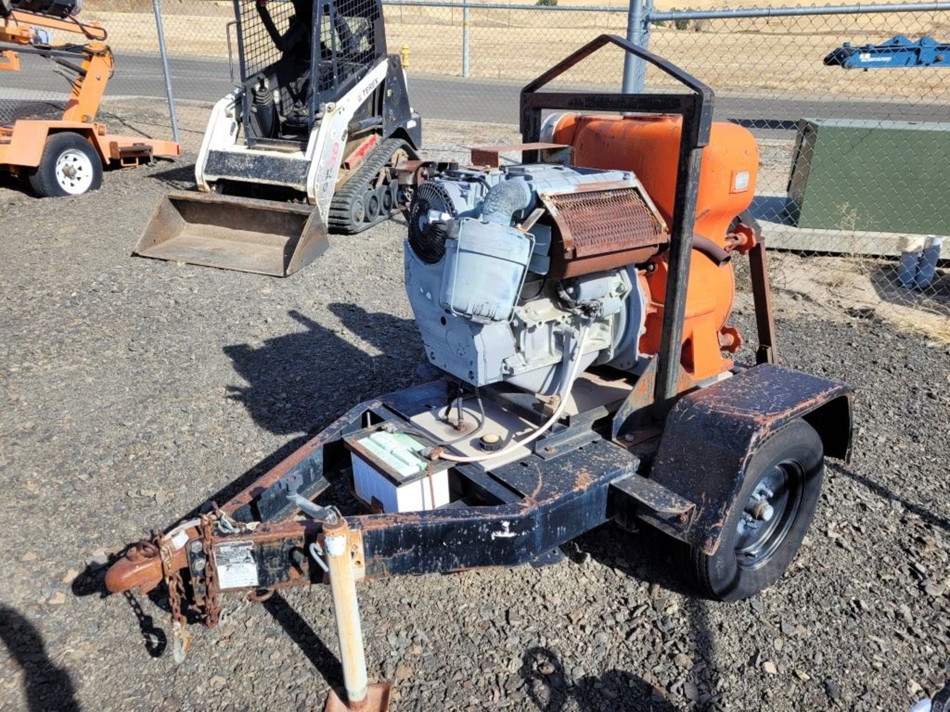 1998 Multiquip 61TDD Towable Pump