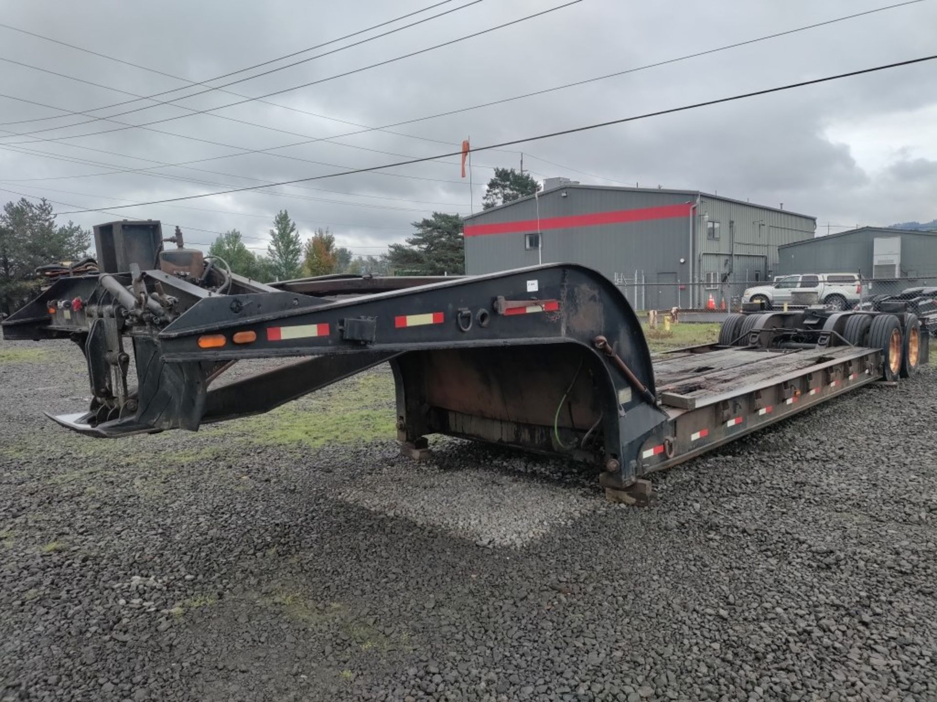 1972 Peerless M202DG T/A Lowboy Trailer