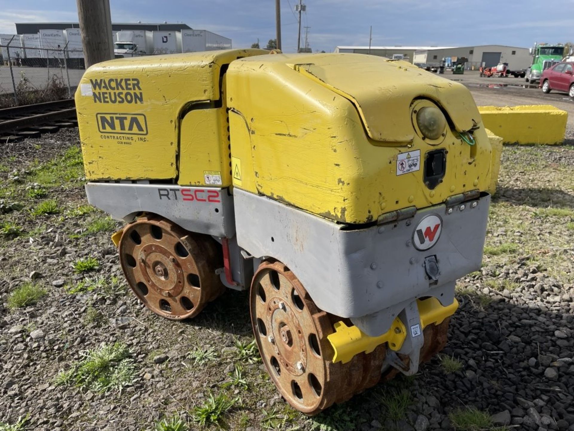 Wacker RTSC2 Walk Behind Compactor - Image 3 of 11