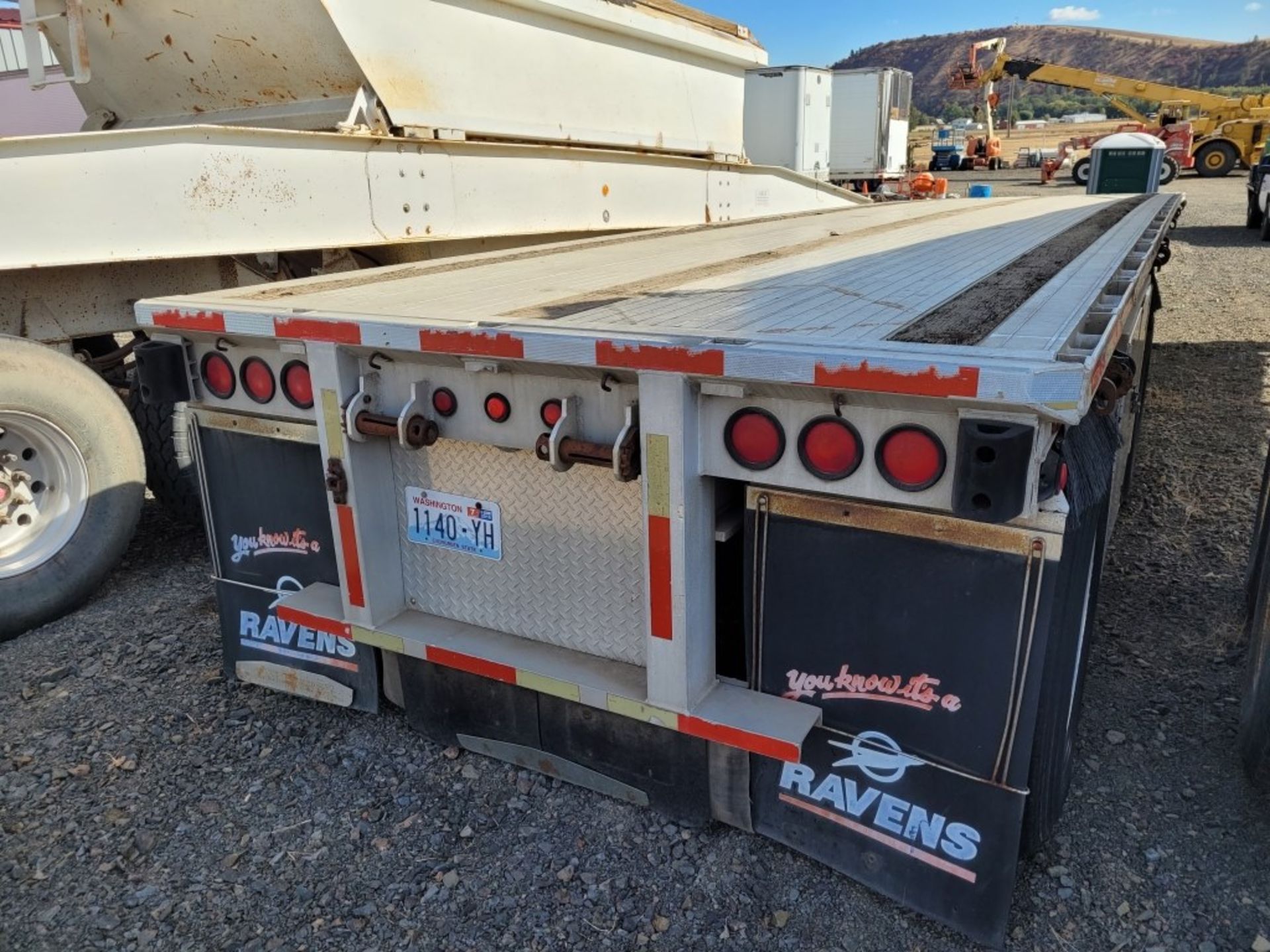 1988 Ravens 144556 T/A Flatbed Trailer - Image 9 of 21