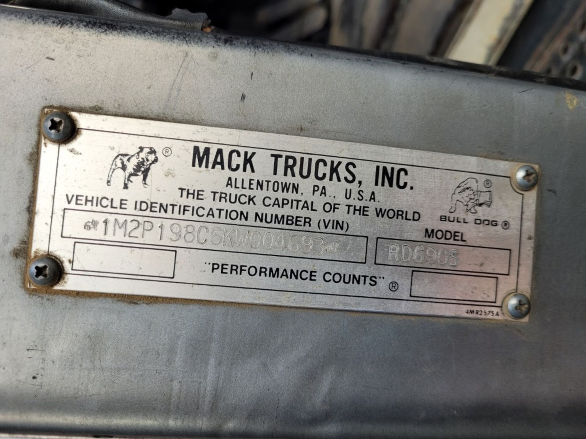 1989 Mack RD690S T/A Dump Truck - Image 41 of 42