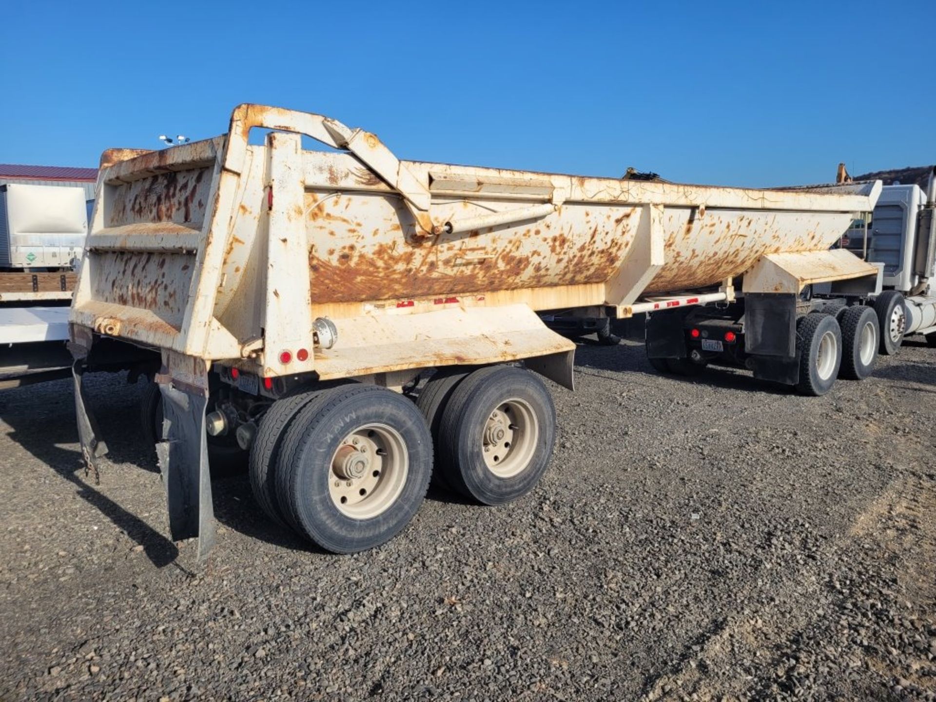 1988 Fruehauf DRXX-M2 T/A End Dump Trailer