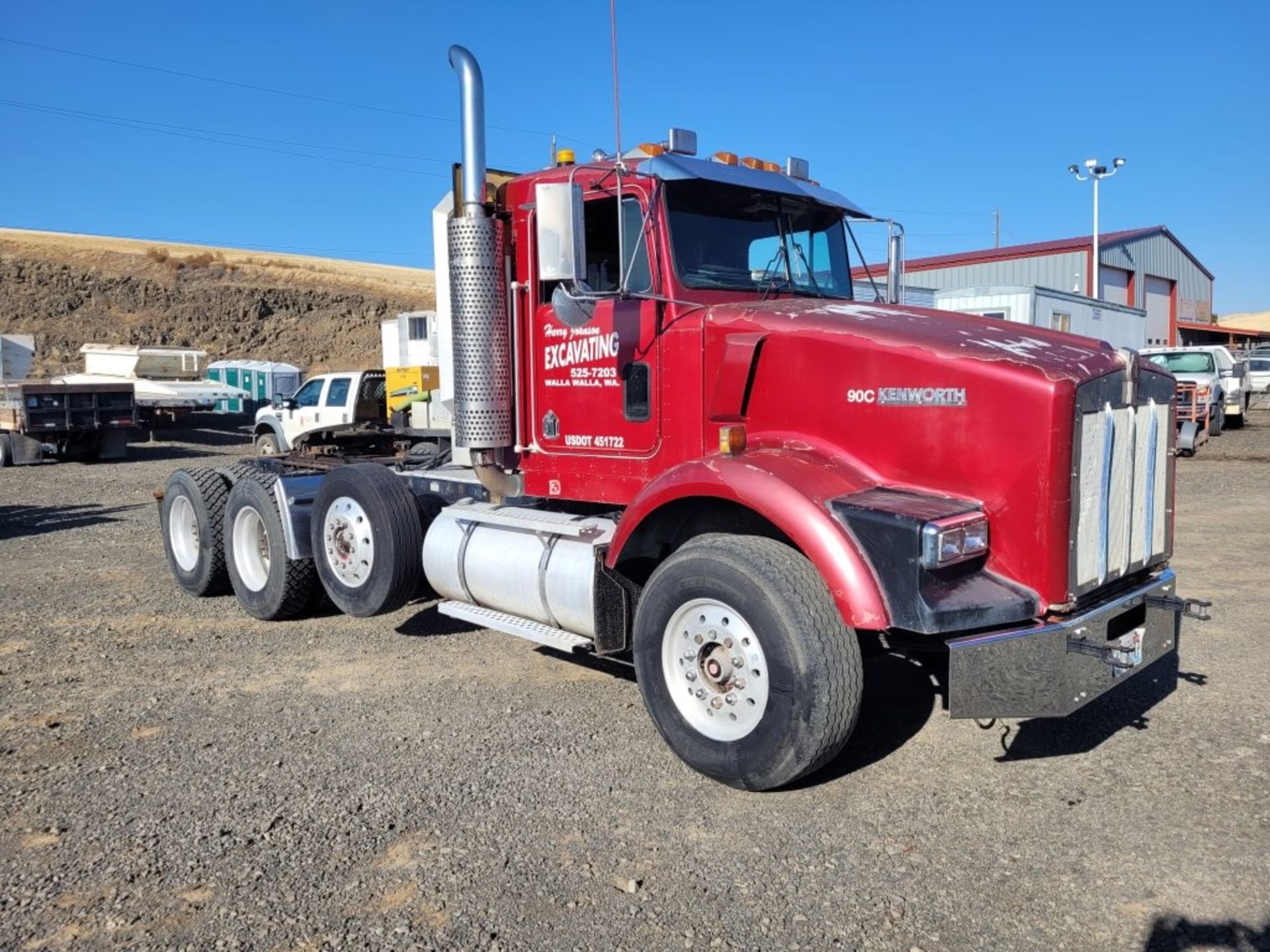 1990 Kenworth T800 Tri-Axle Truck Tractor - Image 4 of 58