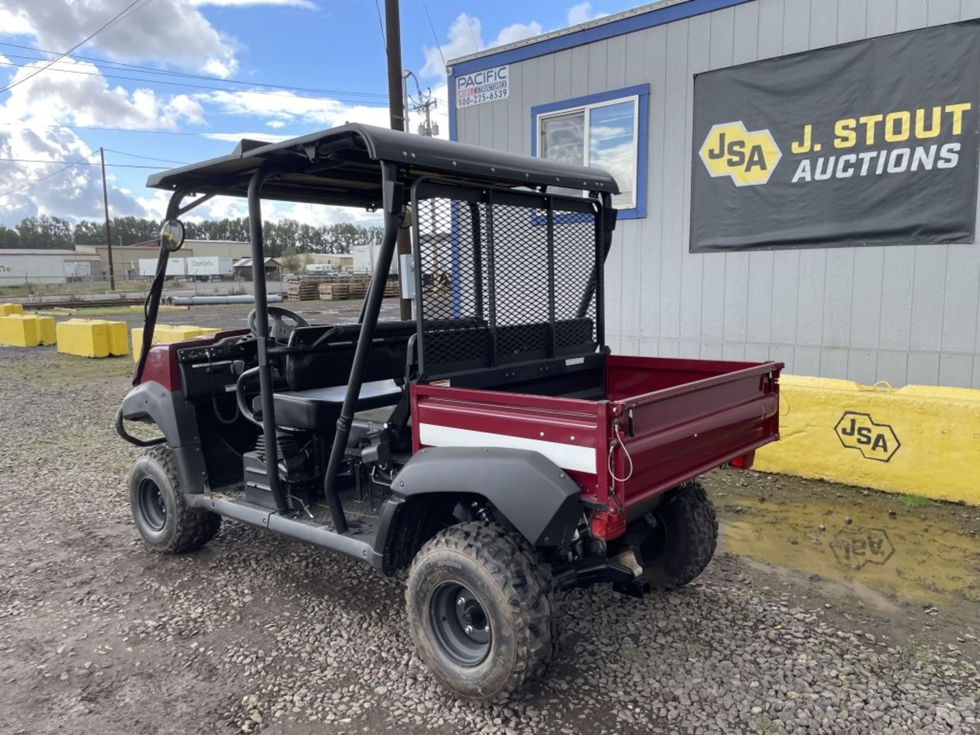 2014 Kawasaki Mule 4x4 Utility Cart - Image 4 of 21