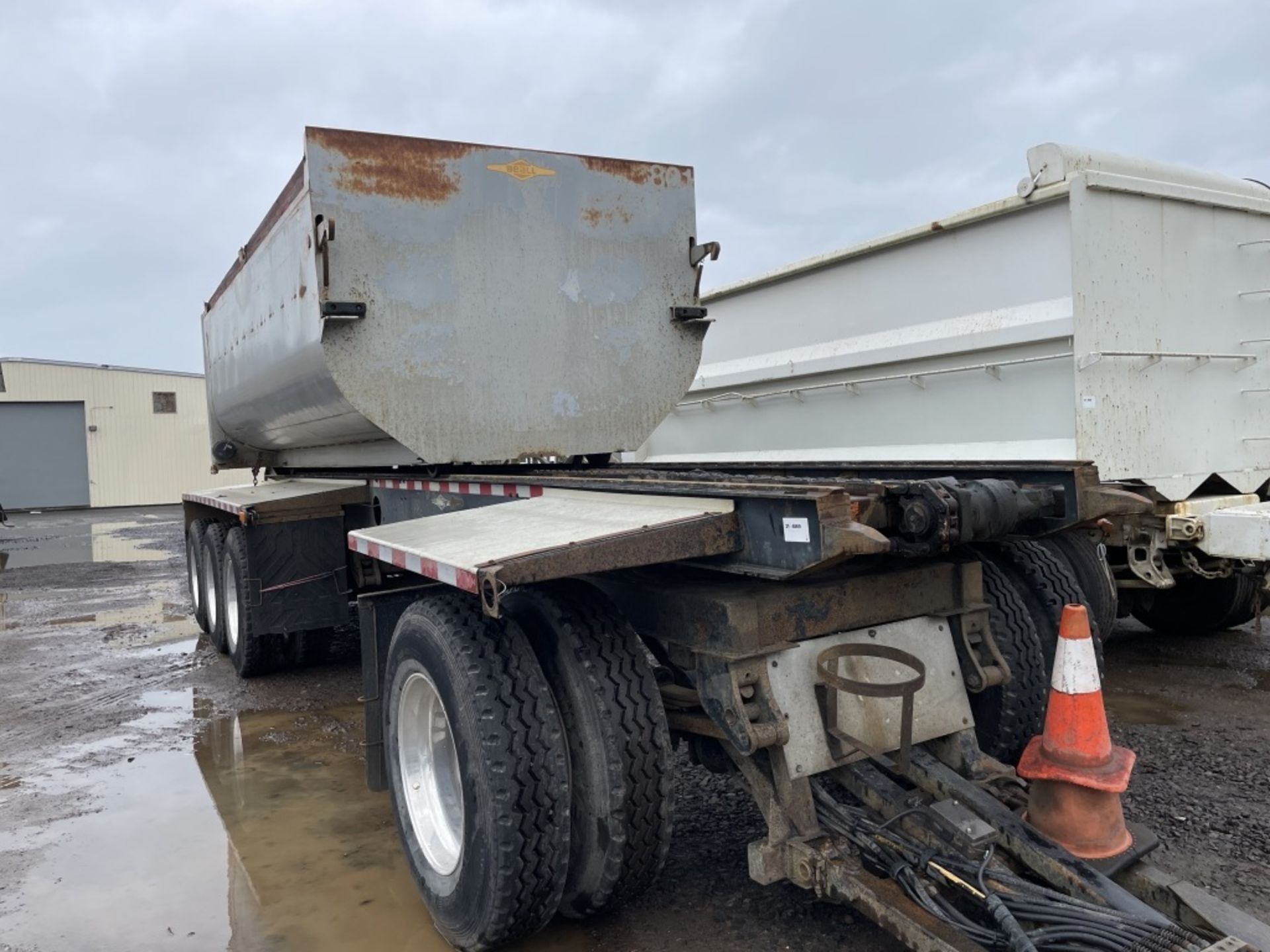 2003 Beall Quad Axle Transfer Trailer - Image 4 of 21