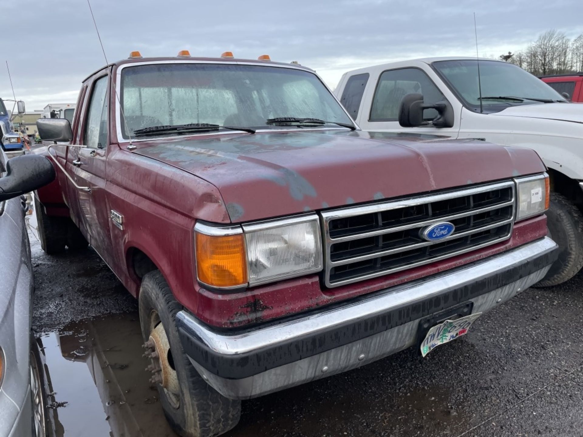 1991 Ford F350 XLT Extra Cab Pickup - Image 2 of 14