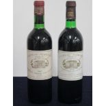 v 1 bt Ch. Margaux 1967 Margaux, 1er Cru Classé, ts 1 bt Ch. Margaux 1978 Margaux, 1er Cru Classé,