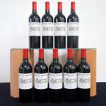 9 bts Ch. d'Angludet 2008 Cantenac (Margaux) Cru Bourgeois Exceptionnel i.n