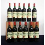 12 bts Ch. Pavie 1983 St-Émilion, Grand Cru Classé 7 i.n, 4 vts, 1 ts, pt dis