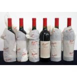 6 bts Penfolds Grange Bin 95 2006 bottle numbers 40916-40921 i.n, OT owc