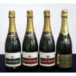 1 bt Canard-Duchêne Brut Royal star NV sl scuff to label 2 bts Canard-Duchêne Brut Vintage Champagne