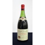 1 magnum Chambertin Clos de Bèze, Grand Cru 1964 Joseph Drouhin, ms, sl bs, foil vsl crusted, sl