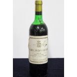 1 bt Ch. Pichon Lalande 1976 Pauillac Grand Cru Classé ms, aged/ sl torn label