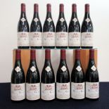 12 bts Nuits-St-Georges 'Les Chaliots' 2006 oc Dom Michel Gros 8 hf, 3 hf/i.n, 1 i.n