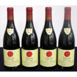 4 bts Echezeaux Grand Cru 2000 Dom François Lamarche 2 hf, 2 i.n, vsl nicks/scuffs to 3 labels