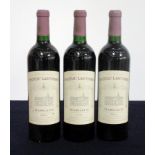 3 bts Ch. Lascombes 2001 Margaux 2me Cru Classé i.n