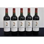 5 bts Ch. d'Armailhac 2009 owc (12 bt) Pauillac 5me Cru Classé