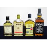 1 70-cl bt Jack Daniels 40% 1 35-cl bt Special Reserve Scotch Whisky 40% Tesco Missing front label 1