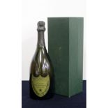 1 bt Cuvée Dom Pérignon 1988 in presentation case, 9 mm below foil