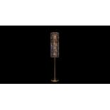 A NIGHT ROD FLOOR LAMP - NATURAL 30cm x 30cm x 170cm (rrp £3375)