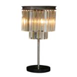 AN ODEON TABLE LAMP - NATURAL 35.5cm x 35.5cm x 66cm (rrp £2025)