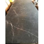A MARBLE TABLE TOP (LONG) 230cm x 110cm (rrp £795)