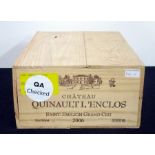 v 12 bts Ch. Quinault L'Enclos 2006 owc St-Émilion Grand Cru