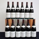 12 bts Chambertin Grand Cru 2005 Frédéric Esmonin 8 hf, 4 hf/i.n, vsl nicks to sl mis-stuck labels