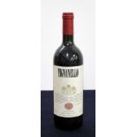 1 bt Tignanello 1985 Antinori ts, sl nicks to label