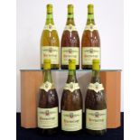 6 mags Hermitage (blanc) 1983 J.L.Chave 3 hf, 2 i.n, 1 ls/lms, vsl bs, foil sl damaged