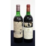 v 1 bt Ch. La Mission Haut Brion 1967 Graves Grand Cru Classé ms, aged / sl bs, sl torn label 1 bt