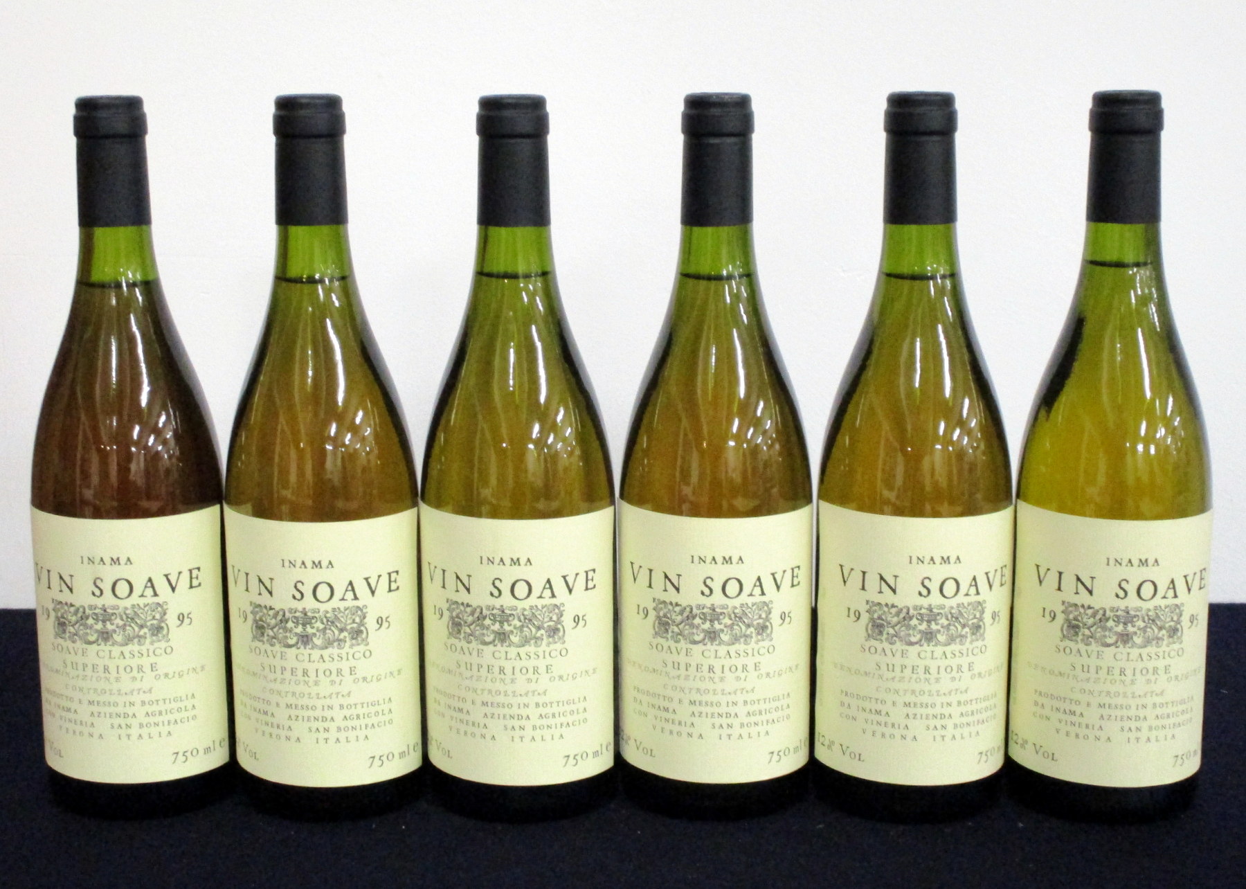 6 bts Inama Vin Soave Classico Superiore 1995 1 vts, 5 ts