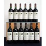 12 bts Ch. Patache d'Aux 1996 owc Médoc Cru Bourgeois 11 i.n, 1 vts